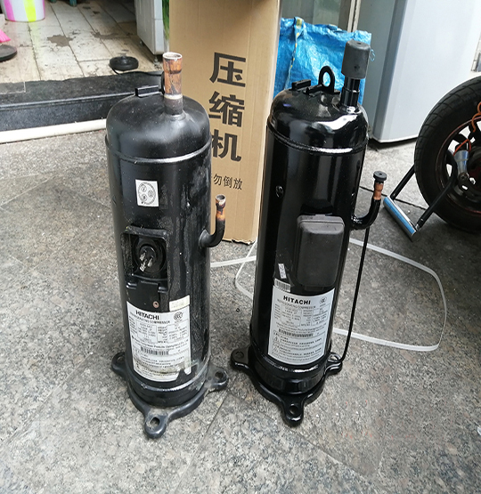 河口中央空调压缩机的更换维修